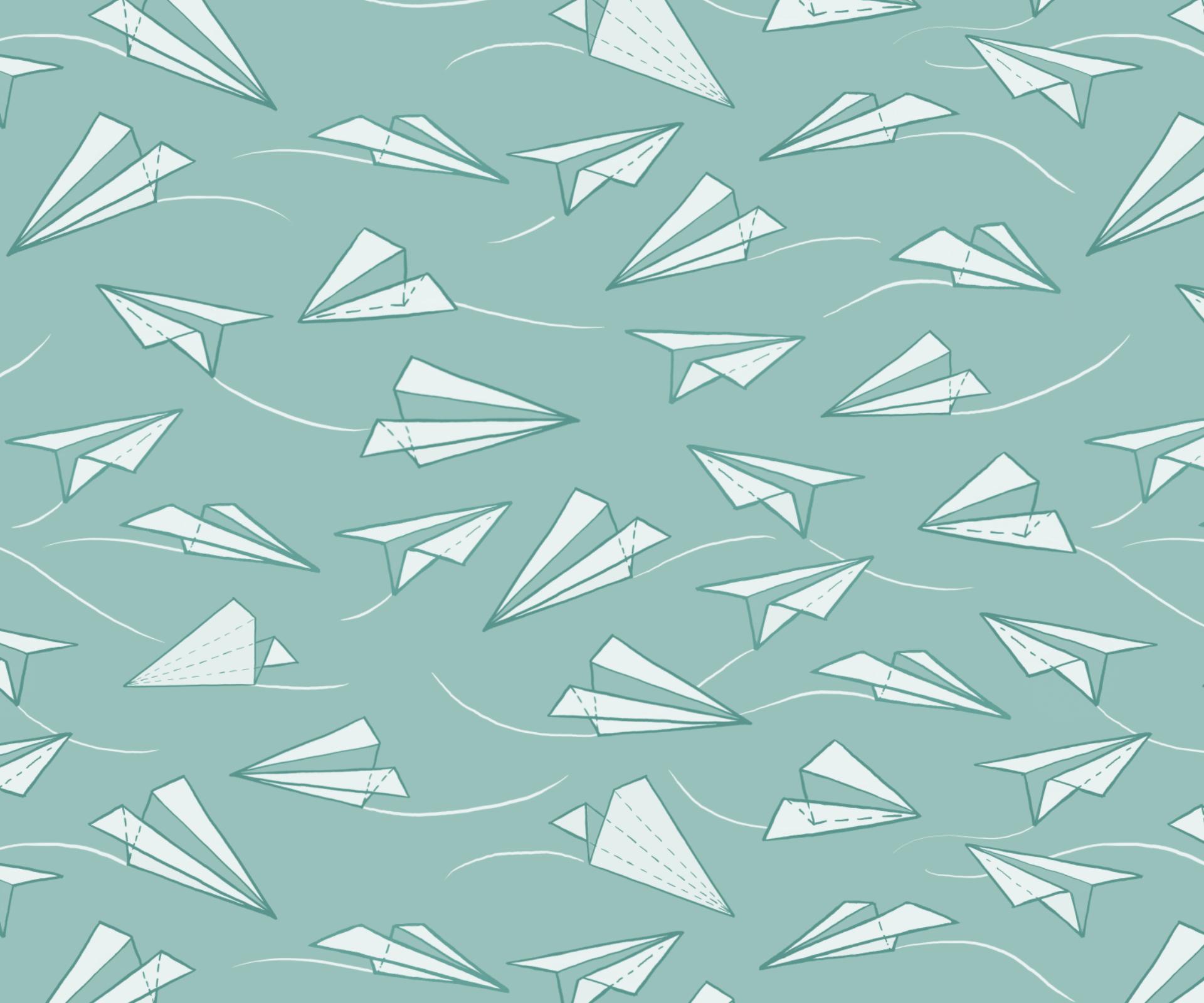 Papierflieger Muster